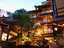 金具屋夕景 歴史の宿 金具屋 プランをみる