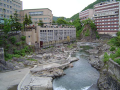 定山渓温泉&nbsp;温泉街