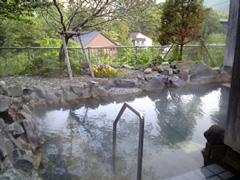 定山渓温泉&nbsp;ホテル山水&nbsp;露天風呂